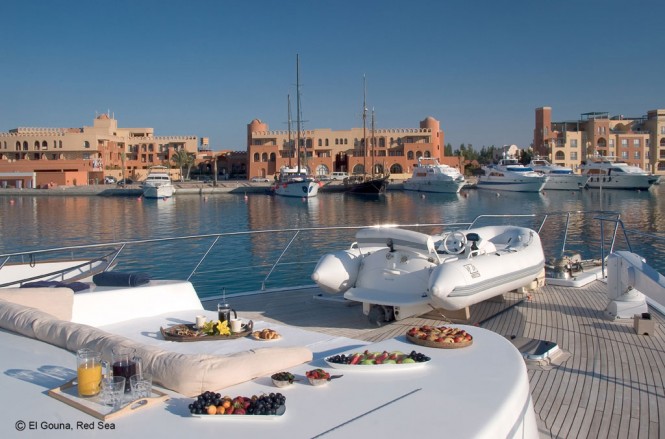 Red Sea Resorts El Gouna and Taba Heights offering luxury yacht marinas