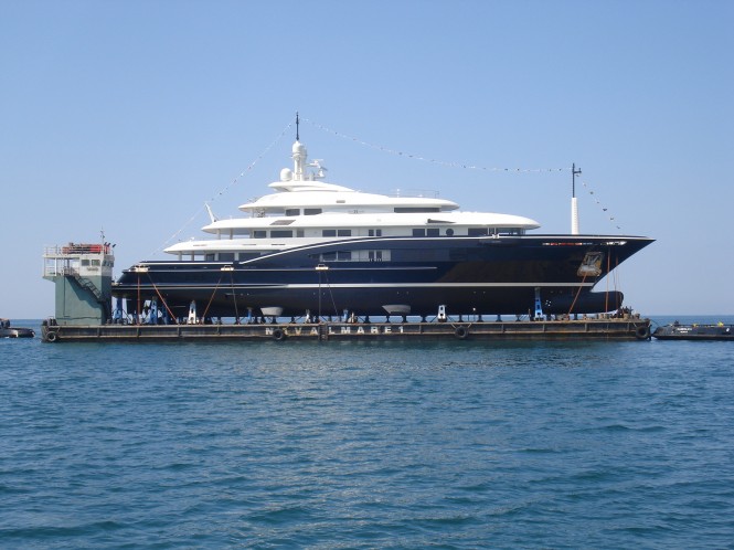 Successful sea trial for Rossinavi yacht Numptia