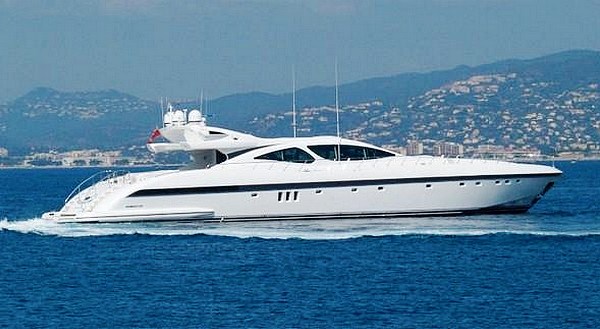 The Mangusta 130 Motor Yacht CELCASCOR Offers Early July France Yacht Charter Discount