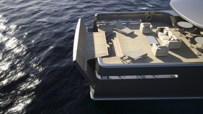 Motor Yacht Mondo 45 Explorer by Mondo Marine - Beach Club Motor Yacht Mondo 45 Explorer by Mondo Marine - Beach Club