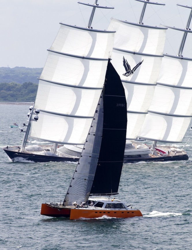 Ocean Theatre, Dramatic Spectacle in the Transatlantic Race 2011 This Morning