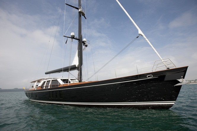 Sailing yacht AKALAM Profile - Credit: Lloyd Images