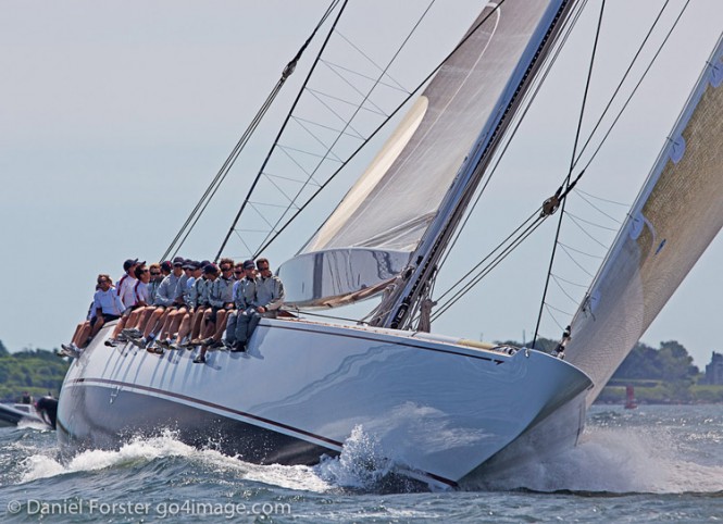 Sailing yacht Ranger wins J Class Regatta Newport