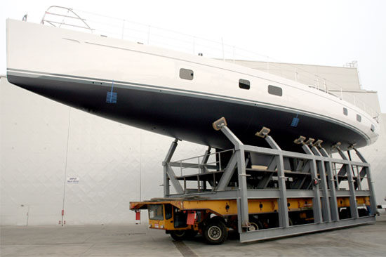 The First Sailing Yacht Oyster 100 Superyacht Launching