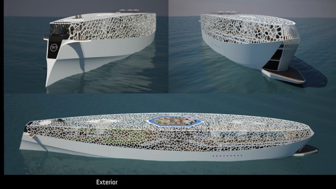 Hyun-Seok Kim designed Mega Yacht ‘Voronoi’