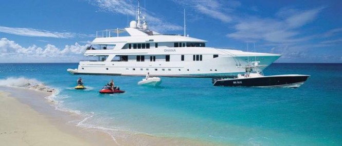 Motor Yacht OHANA has special yacht charters in Bahamas, Florida and New England