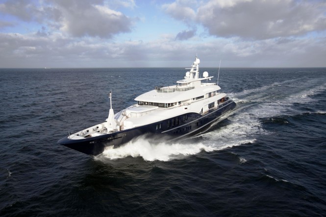 73.5m motor yacht Sapphire – A World Cruiser Superyacht by Nobiskrug and NEWCRUISE