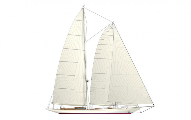 Ada Yacht Works to build 47m Schooner by Dykstra & Partners – A sister ship to Sailing yacht Windrose of Amsterdam