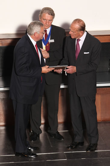 Barry Wade, expert on radar technology, honoured with  the Duke of Edinburgh’s Navigation Award for Technical Achievement