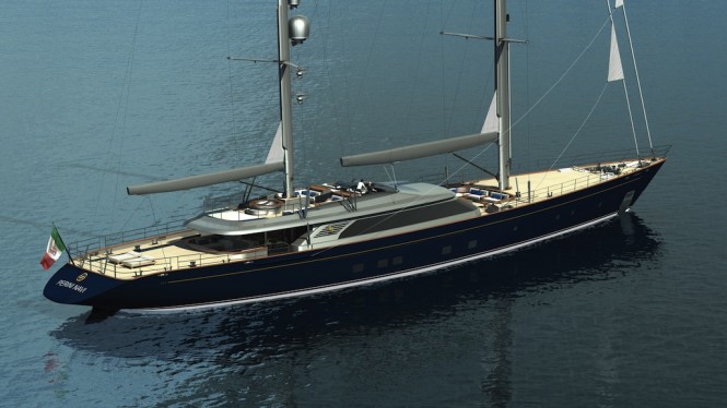 C2193 sailing yacht by Perini Navi C2193 sailing yacht by Perini Navi