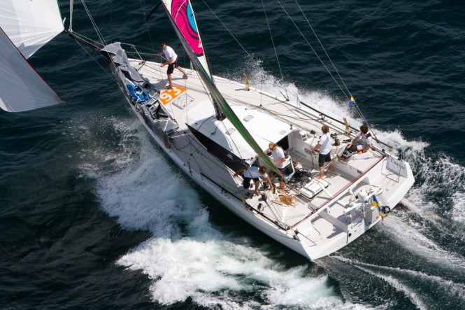 Class 40 Sailing Yacht Concise 2 during the Transatlantic Race 2011 - © Amory Ross Class 40 Sailing Yacht Concise 2 during the Transatlantic Race 2011 - © Amory Ross