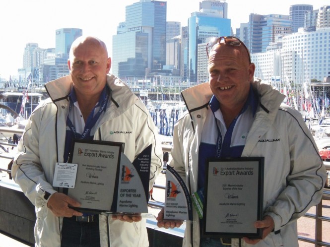 Aqualuma wins big a Sydney International Boat Show 2011