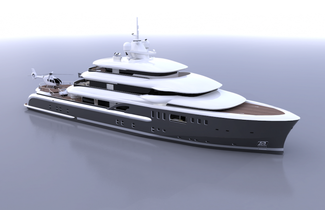 Motor yacht EXPLORE designed by Newcruise Yacht Projects and Design Motor yacht EXPLORE designed by Newcruise Yacht Projects and Design