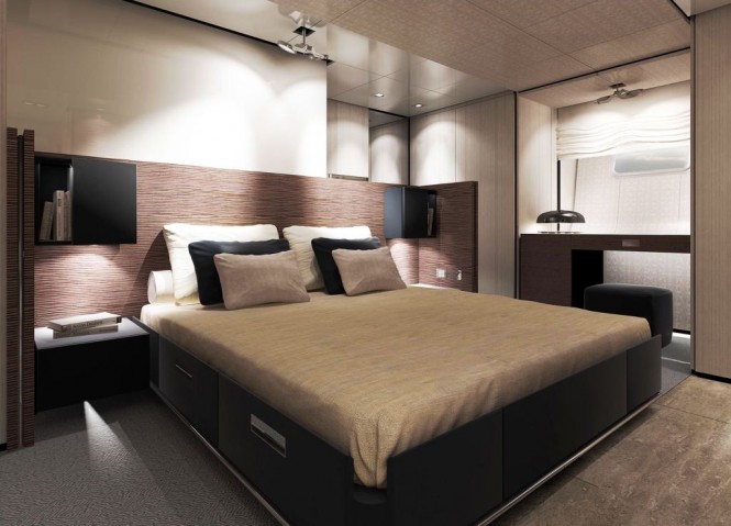 New Sanlorenzo SL94 motor yacht Master Cabin New Sanlorenzo SL94 motor yacht Master Cabin