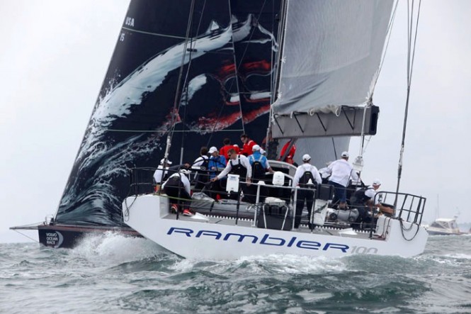 Transatlantic Race 2011: Sailing yacht Rambler 100 Sets The Pace