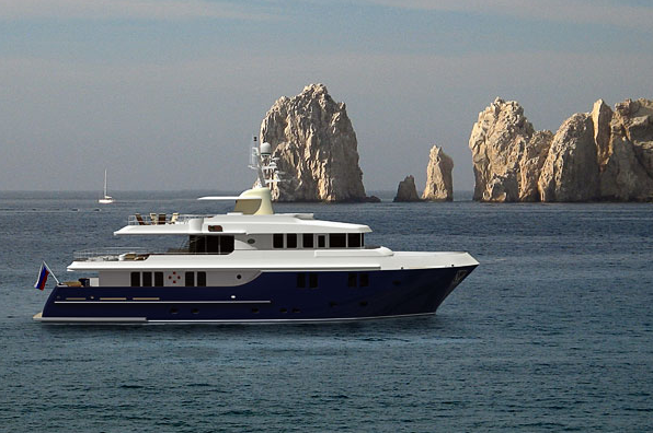33m Expedition Yacht launched by MS Yachts in Russia