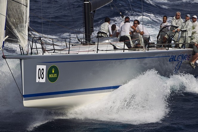 Sailing yacht ALEGRE, Andres Soriano Photo credit Rolex Carlo Borlenghi Sailing yacht ALEGRE, Andres Soriano Photo credit Rolex Carlo Borlenghi