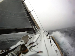 Sailing yacht Rambler 100 photo from offshore - photo courtesy of Rambler 100 Sailing yacht Rambler 100 photo from offshore - photo courtesy of Rambler 100