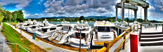Sanlorenzo installs new Marina travel lift for superyachts