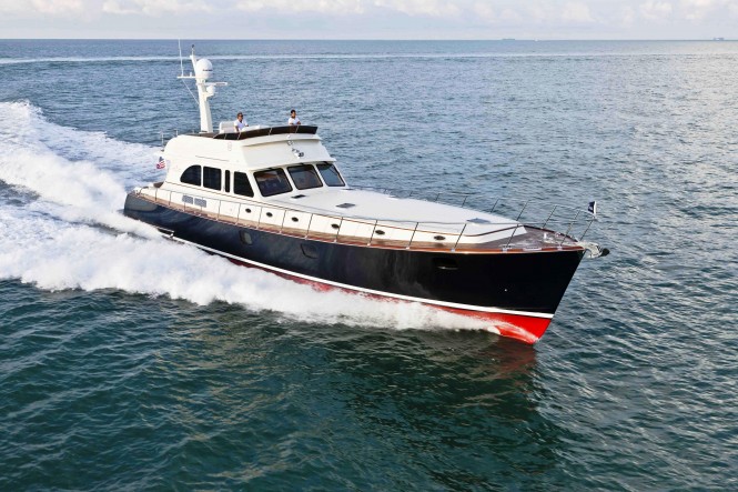 Vicem 75 Flybridge motor yacht (75 FB) at the 2011 Cannes Boat Show