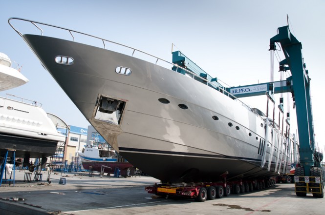 WOSA Yacht Refit Management launches motor yacht Mistral 55 after refit