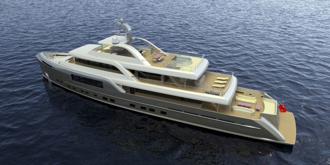 46m Neo Classic long-range motor yacht by MCC 