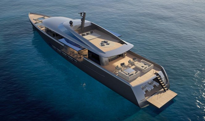 CNB 43.20 m motor yacht designed by German Frers - Image courtesy of CNB Superyachts CNB 43.20 m motor yacht designed by German Frers - Image courtesy of CNB Superyachts