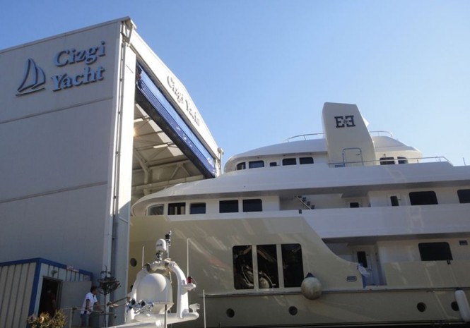 Expedition superyacht E & E (ex Jasmin II) launched by Cizgi Yachts in Turkey