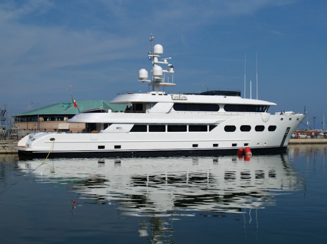 Explorer motor yacht Baron Trenck delivered by Eurocraft