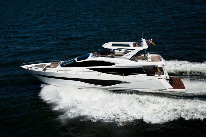 Motor Yacht Galeon 780 Crystal launched by Galeon