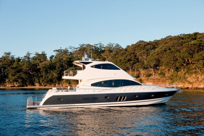 New Ocean Yachts introduce their new 68 Enclosed Flybridge yacht