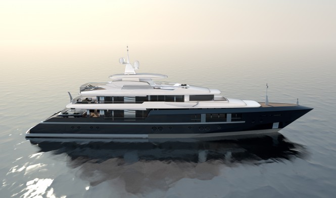 Motor Yacht TOUCH 60 project designed by Newcruise in Hamburg