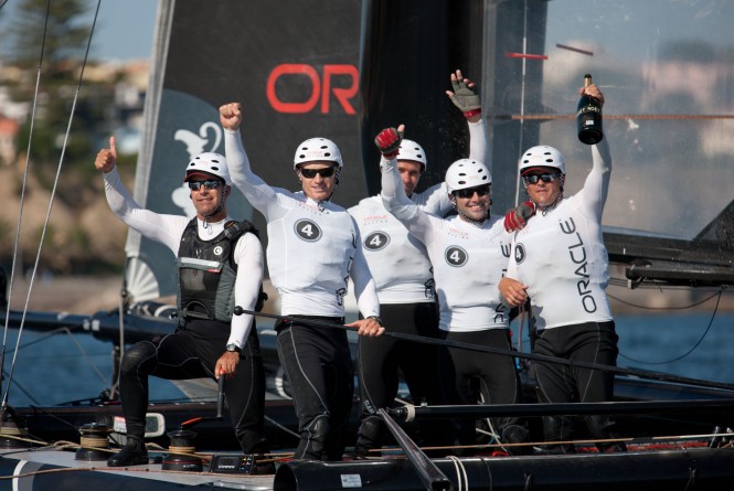 ORACLE Racing Spithill wins Match Race championship Cascais, Portugal