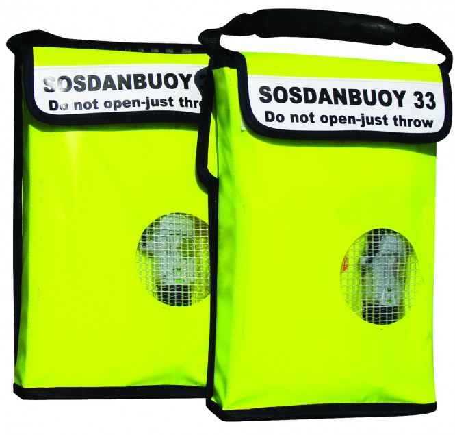 Packed Photo of SOS Dan Buoy Packed Photo of SOS Dan Buoy