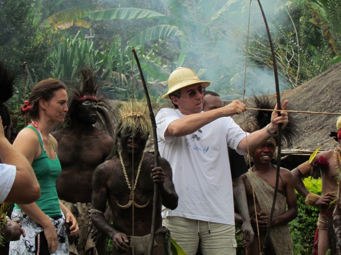 Papua New Guinea arrow-shooting-asaro Papua New Guinea arrow-shooting-asaro