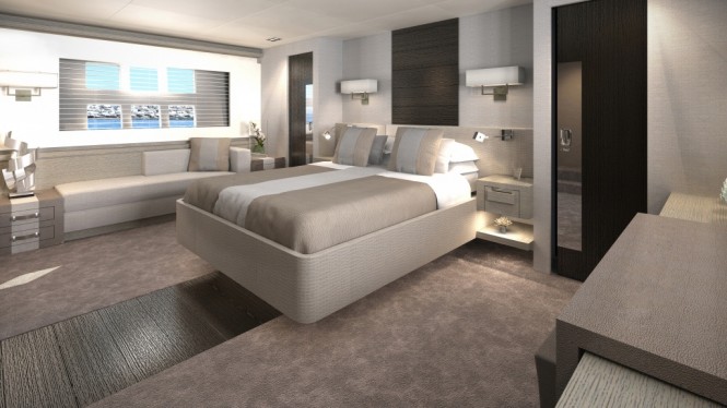Pearl Motor Yachts and Kelly Hoppen MBE collaborate on Pearl 75 motor yacht 