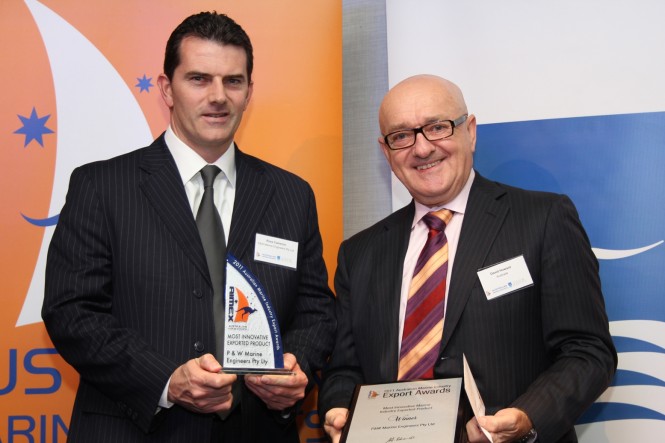 P&W Marine Engineers winner of the ‘Most Innovative Marine Industry Exported Product’ award