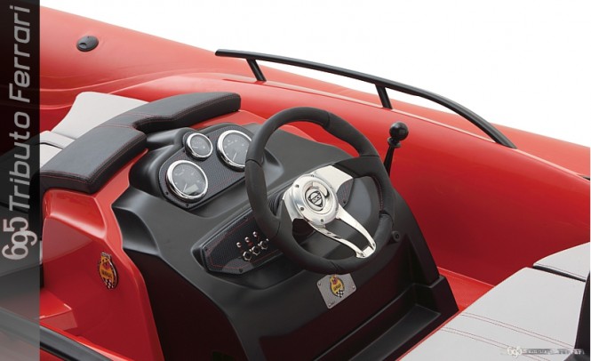 Sacs Abarth 695 Yacht Tender - Cockpit Sacs Abarth 695 Yacht Tender - Cockpit