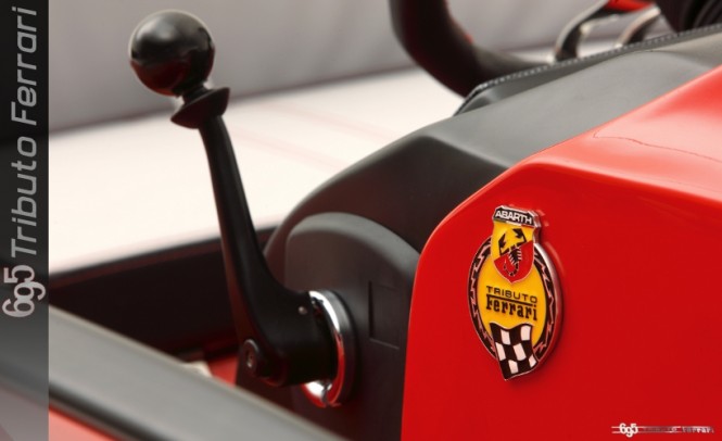 Sacs Abarth 695 tender detail - designed by Christian Grande Sacs Abarth 695 tender detail - designed by Christian Grande