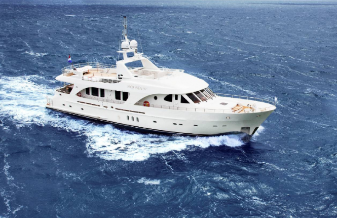 The 4th MOONEN 97 Superyacht launched