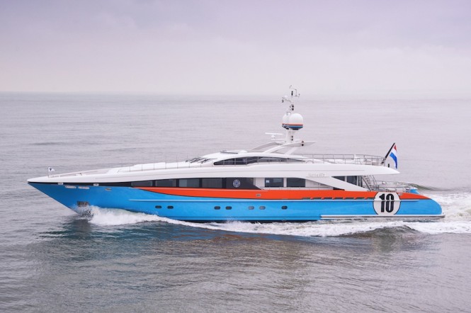 The sports car inspired unique motor yacht Aurelia by Heesen Yachts - Photo credit to Jose Martinez Mendez The sports car inspired unique motor yacht Aurelia by Heesen Yachts - Photo credit to Jose Martinez Mendez