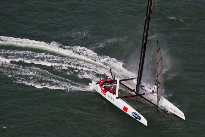 34th America’s Cup – China Team exceeds all expectations