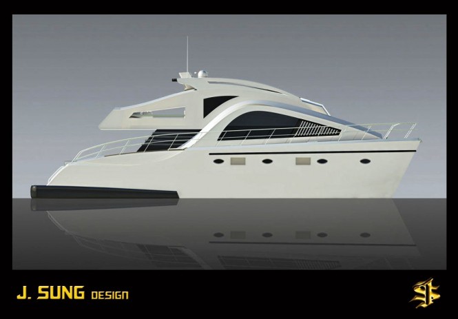 21m J.SUNG C69 power catamaran motor yacht by J .SUNG Design studio