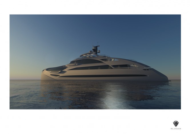 RF YACHTS present motor yacht PROXIMA design at the 2011 Monaco Yacht Show