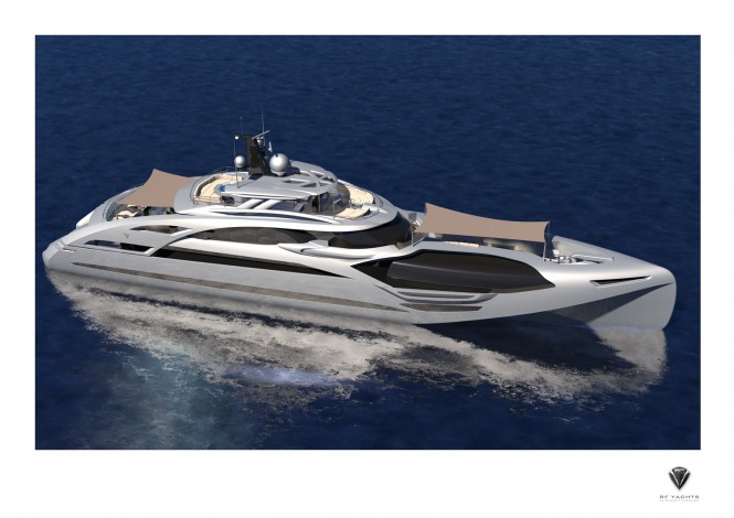 50m Motor Yacht Proxima designed by Roland Friedberger of RF Yachts