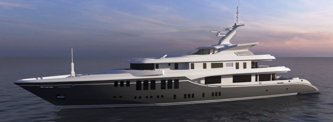 73m Nobiskrug  Motoryacht by H2 Yacht Design