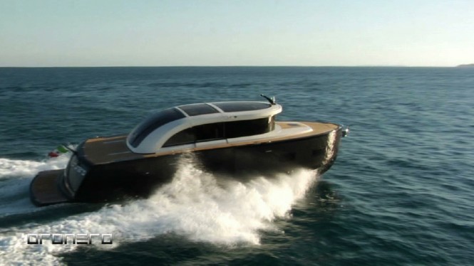 Hi-Tech Marine presents the ORONERO 38’ Yacht Tender by Alex Pirard Yacht Design