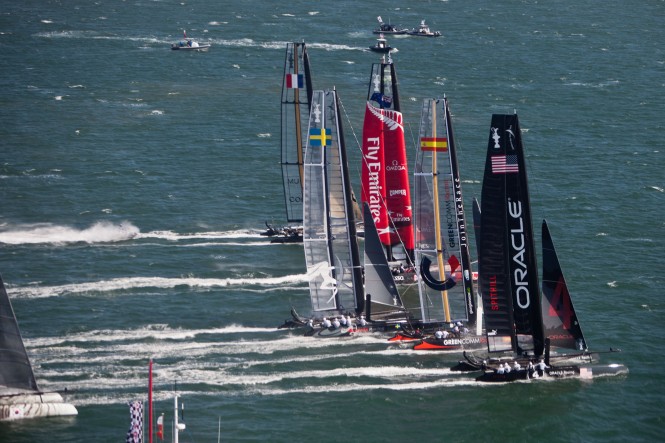 America’s Cup AC World Series Plymouth – Day 2 an epic day of racing