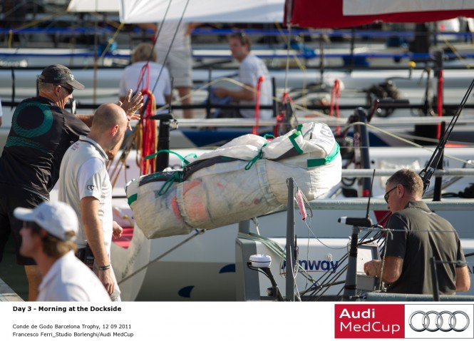 2011 Audi MedCup Circuit – City of Barcelona Trophy: Close battle for the 52 Series