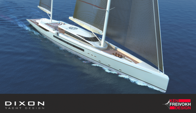 New sailing yacht MANTIS 80 by Dixon Yacht Design and Ken Freivokh Design